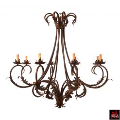 Italian Eight Light Chandelier