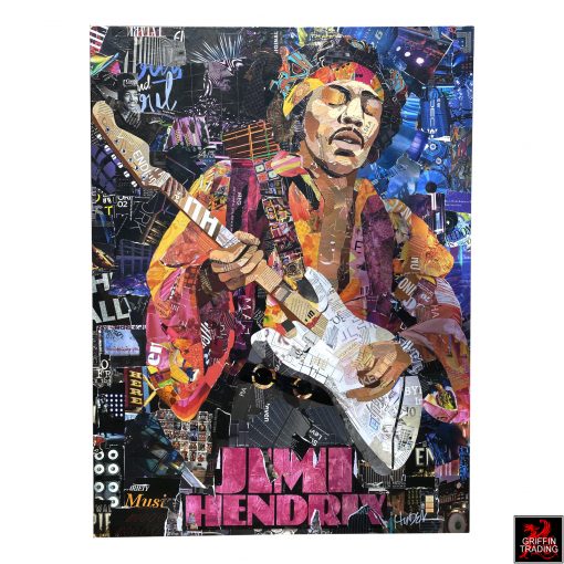 Original Jimi Hendrix artwork by Jim Hudek.