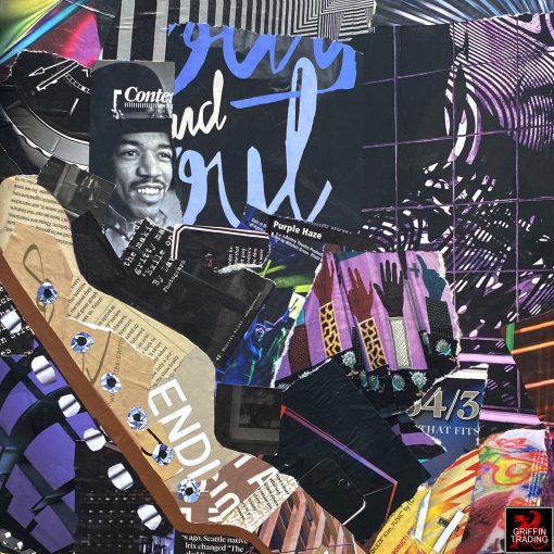 Original Jimi Hendrix artwork by Jim Hudek.