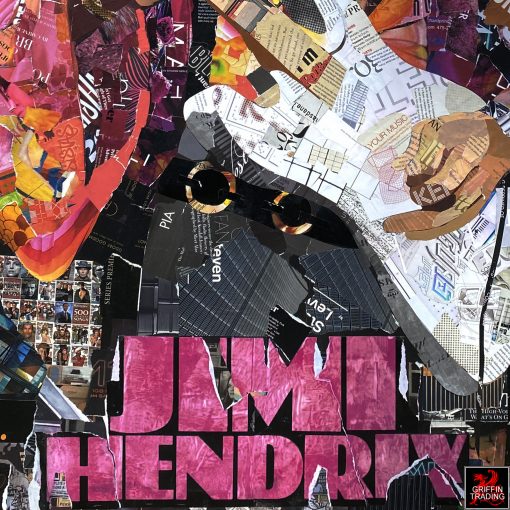 Original Jimi Hendrix artwork by Jim Hudek.