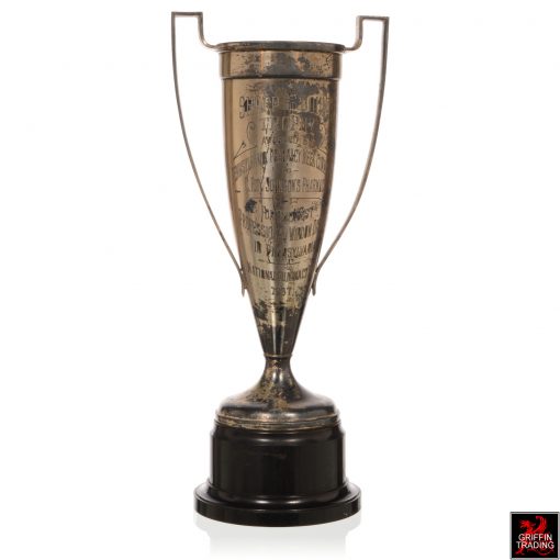 Silverplate Antique Loving Cup Trophy 1937