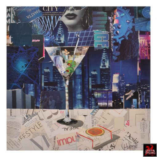 Lucky Strike Collage Artwork by Jim Hudek