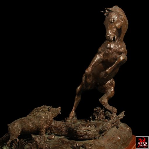 Bronze Horse Sculpture by Dana McLeod