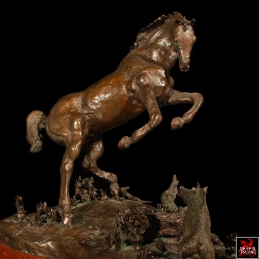 Bronze Horse Sculpture by Dana McLeod