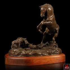 Bronze Horse Sculpture by Dana McLeod