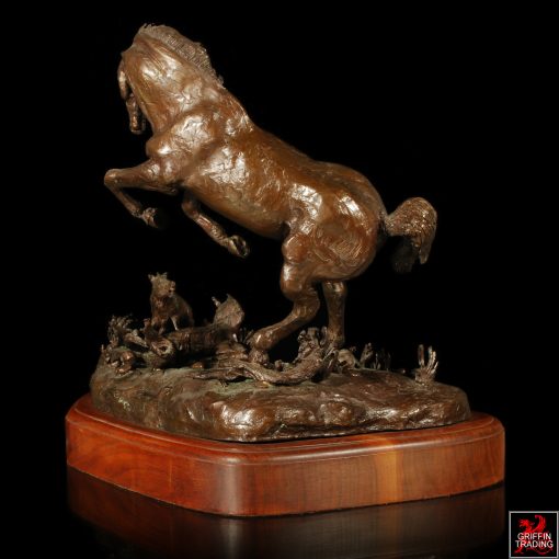 Bronze Horse Sculpture by Dana McLeod