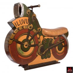 Antique Carnival Carousel Motorcycle Ride