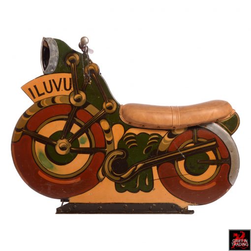 Antique Carnival Carousel Motorcycle Ride