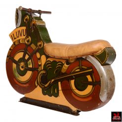 Antique Carnival Carousel Motorcycle Ride