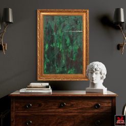 Nightfall original abstract painting by Stephen Hansrote