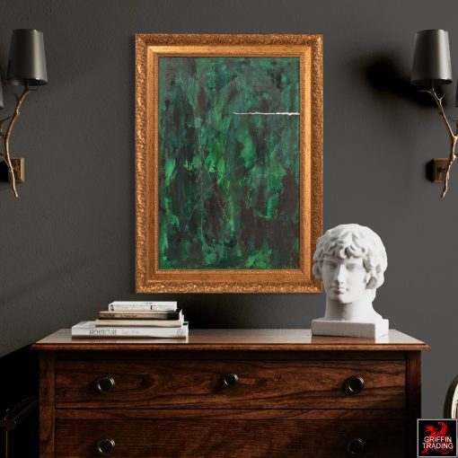 Nightfall original abstract painting by Stephen Hansrote