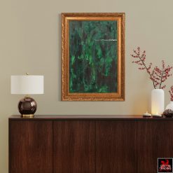 Nightfall original abstract painting by Stephen Hansrote