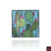 Nopalitos 1, an original Prickly Pear Cactus painting by artist Elizabeth Catlin Young.