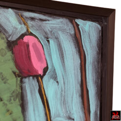 Nopalitos 1, an original Prickly Pear Cactus painting by artist Elizabeth Catlin Young.