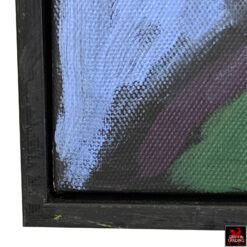 Nopalitos 2, an original cactus painting by artist Elizabeth Catlin Young.