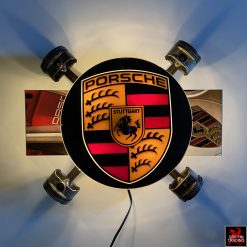 Porsche Lighted Wall Sculpture