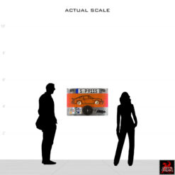 Porsche 911 Art Assemblage wall sculpture by artist David Jacobs