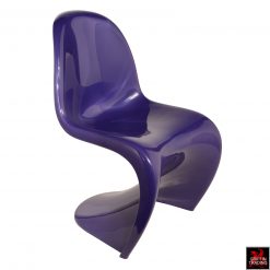 Verner Panton Purple Panton S Chair By Fehlbaum