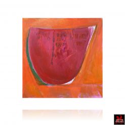 Original Watermelon painting by Texas artist Nik Puspurica