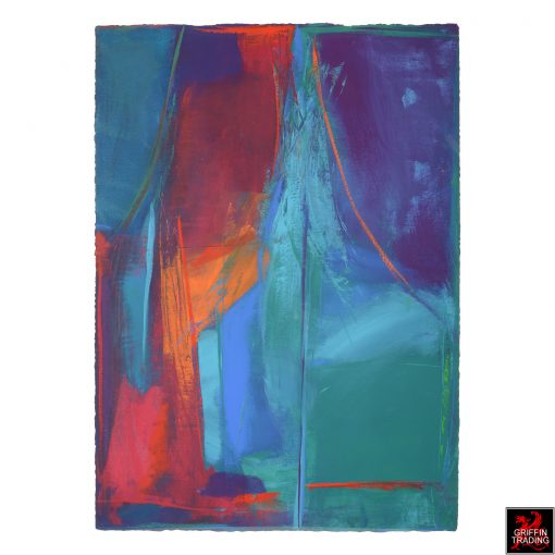 Roberta Marks Stage Fright Abstract Painting