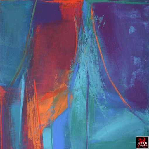 Roberta Marks Stage Fright Abstract Painting