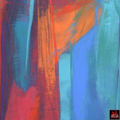 Roberta Marks Stage Fright Abstract Painting