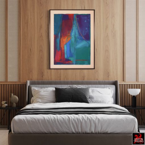 Roberta Marks Stage Fright Abstract Painting