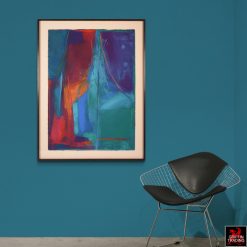 Roberta Marks Stage Fright Abstract Painting