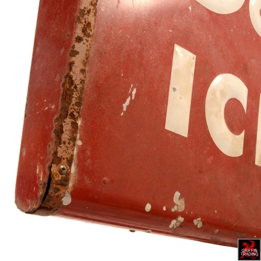 Authentic Sealtest Ice Cream double sided sign.