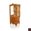 Vintage miniature French Sedan Chair Vitrine display cabinet.