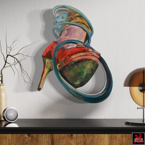 Red High Heel Shoe Painting - Image 18