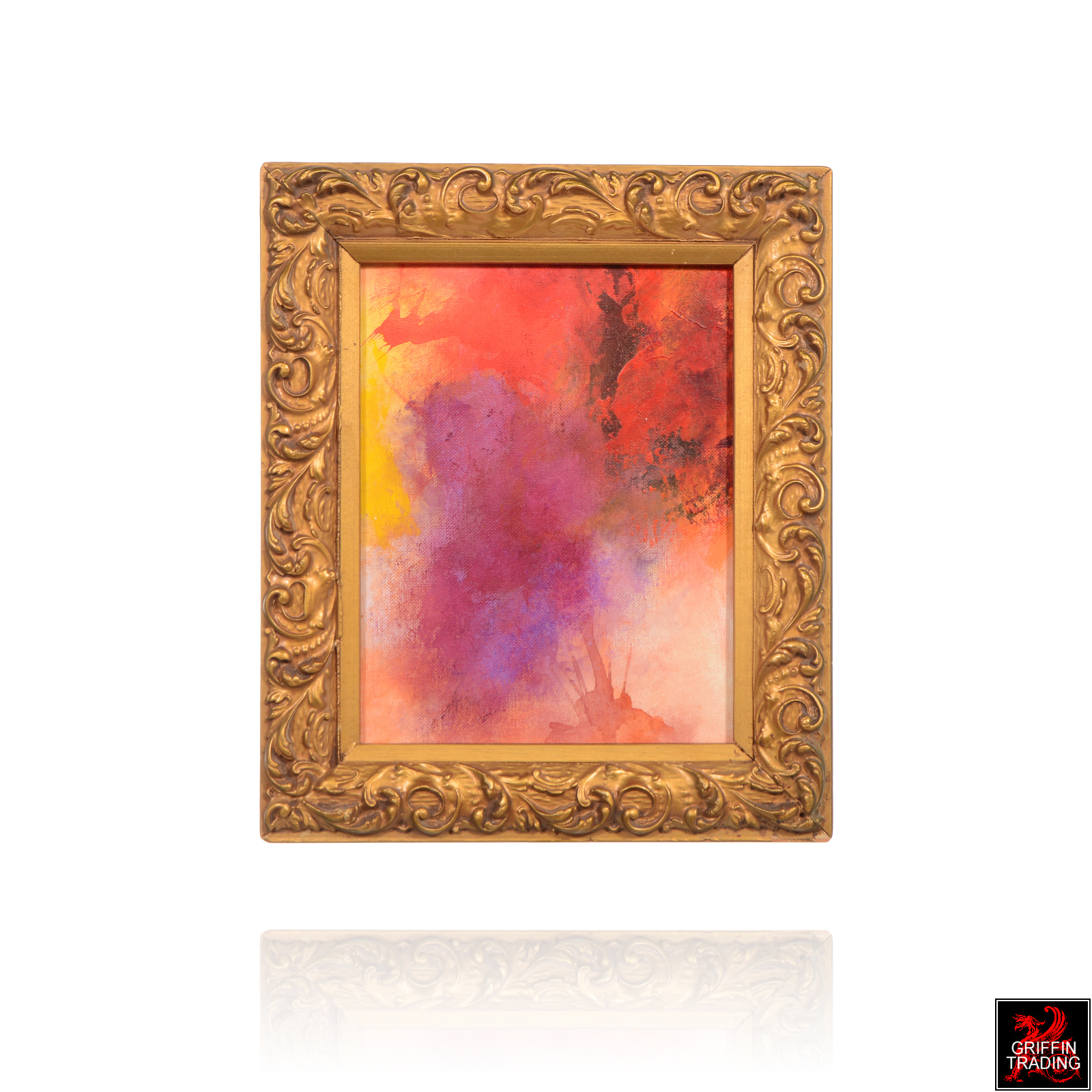 Colorful Abstract Painting 8044 - 12 For Sale at Griffin Trading | Dallas