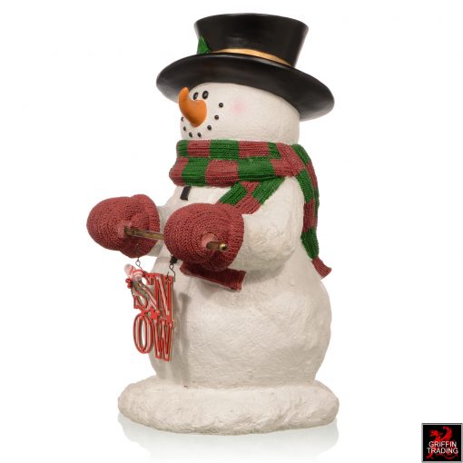 Large Snowman Figure