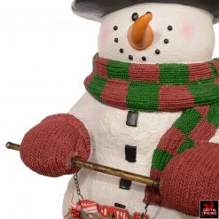 Large Snowman Figure