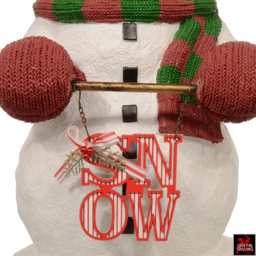 Large Snowman Figure