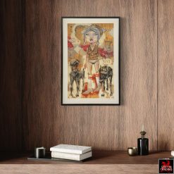 Sofa King by David Choe, signed original print.