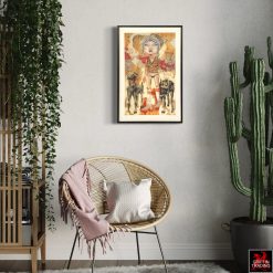 Sofa King by David Choe, signed original print.