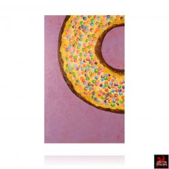 Sprinkles Donut Painting