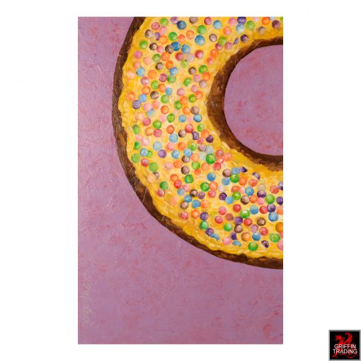 Sprinkles Donut Painting