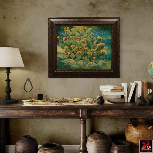 Summer Bloom Cactus Painting by Hardy Martin