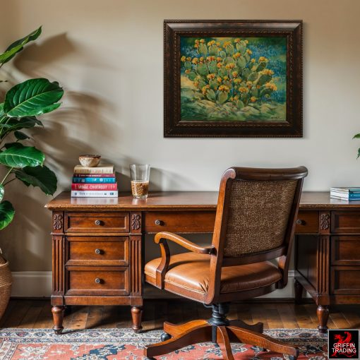 Summer Bloom Cactus Painting by Hardy Martin