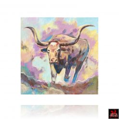 The Boss Longhorn painting by Hardy Martin