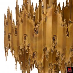 Tom Greene Brutalist Chandelier by Feldman