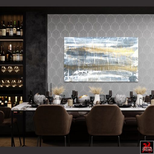 Untitled abstract painting 8702 by Austin James