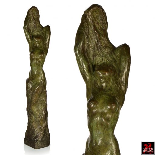 Edouard Vereycken Female Nude Bronze Sculpture