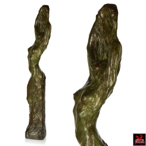 Edouard Vereycken Female Nude Bronze Sculpture