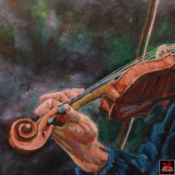 Matthew the Violinist painting by Jan Prystowsky