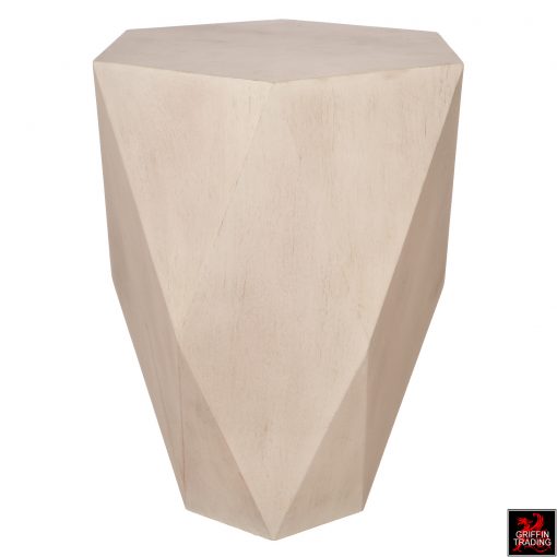 Volker geometric side table by Uttermost