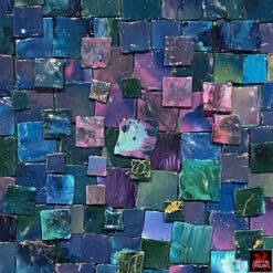 Waters Above, signed original mixed media painting by Alyshia Hennelly.