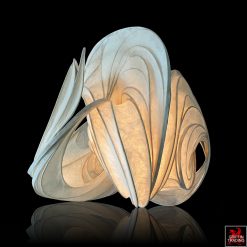William Leslie lightsculpture, signed original.